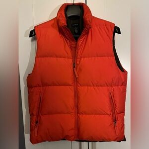 J. Crew Men’s Down Puffer Vest - M